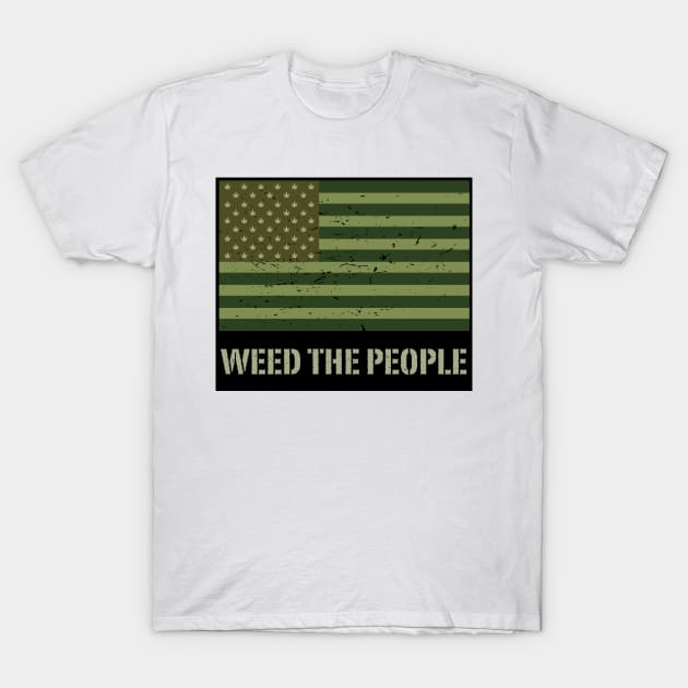 Weed The People Flag T-Shirt by Weed The People